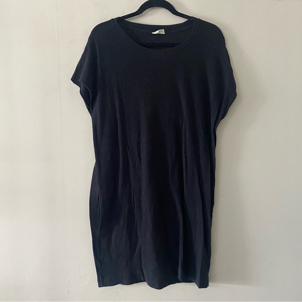 Community shirt dress with pockets